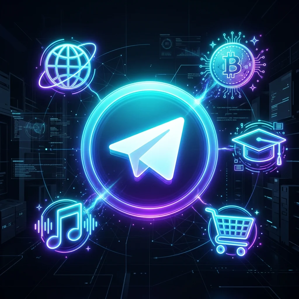 Top Telegram channels to join in 2026 list graphic