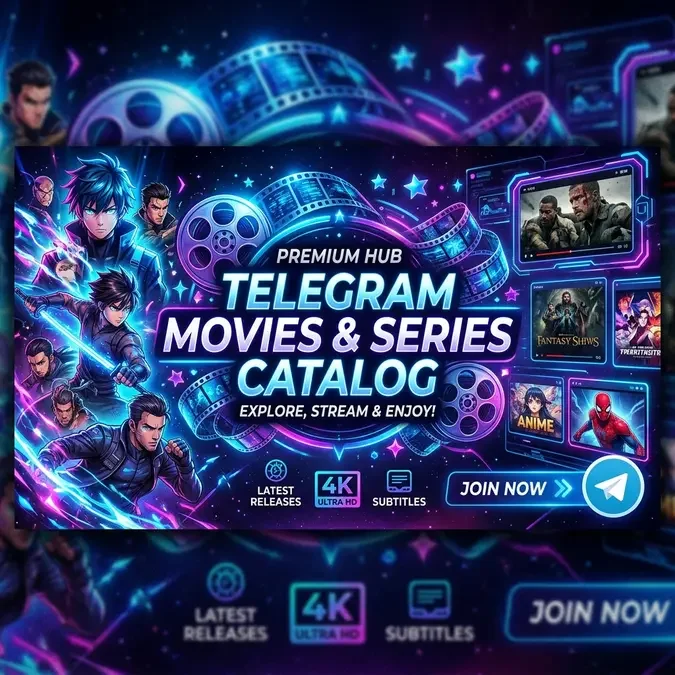 Best Telegram Channels for Movies, TV Series & Anime in 2026