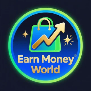 𝙀𝘼𝙍𝙉 𝙈𝙊𝙉𝙀𝙔 𝙒𝙊𝙍𝙇𝘿 𝙂𝙍𝙊𝙐𝙋 🛍️ - Channel with 1269 channels in Money/Earning